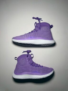RARE Curry Brand Curry 4 FloTro Vivid Lilac size 8 finals 3024861 500 PE SP